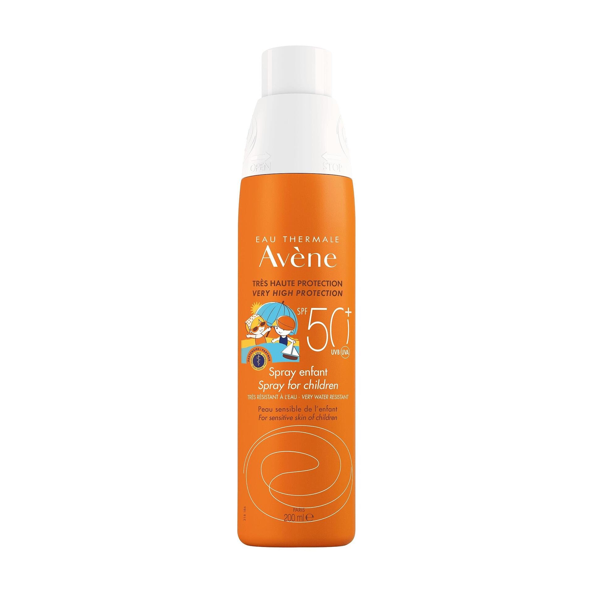 АВЕН SUN СЛЪНЦЕЗАЩИТЕН СПРЕЙ ЗА ДЕЦА SPF50+ 200мл