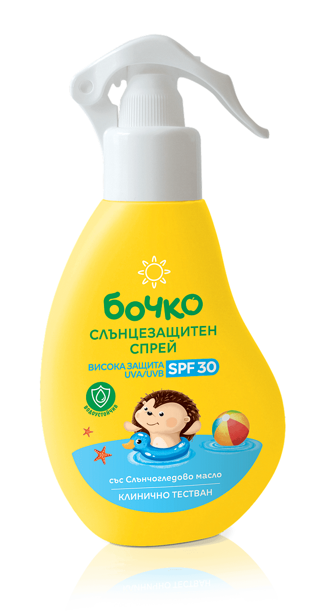БОЧКО СЛЪНЦЕЗАЩИТЕН СПРЕЙ SPF30 150мл