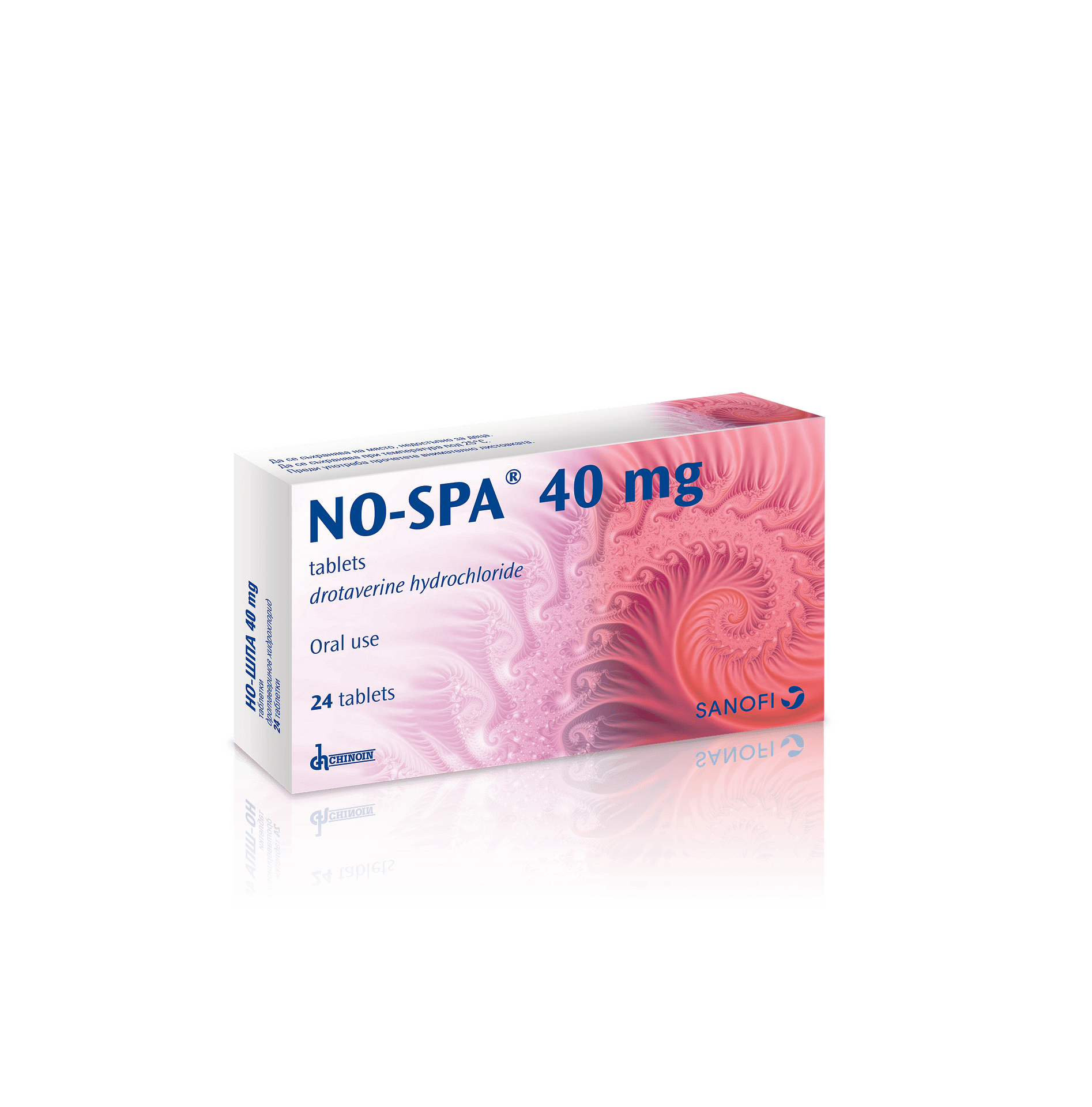 НО-ШПА табл. 40мг х 24