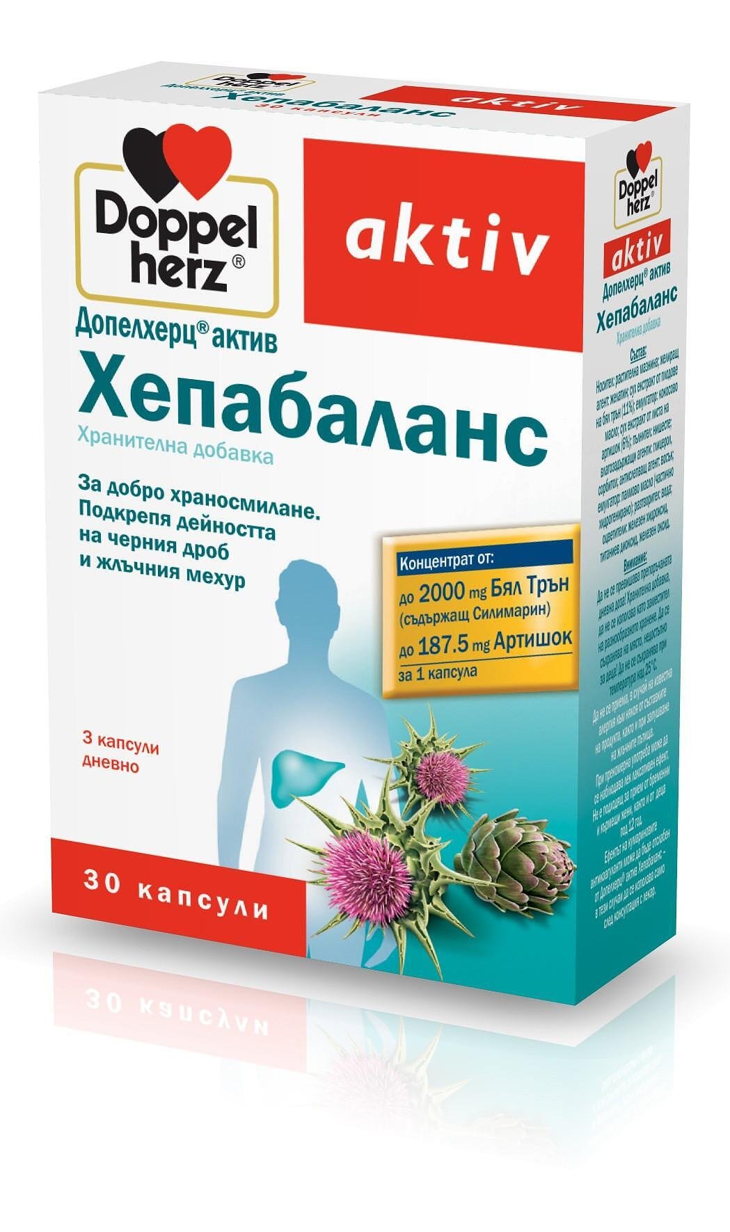 ДОПЕЛХЕРЦ АКТИВ ХЕПАБАЛАНС капс. х 30