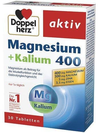 ДОПЕЛХЕРЦ АКТИВ МАГНЕЗИЙ+КАЛИЙ тбл.х30