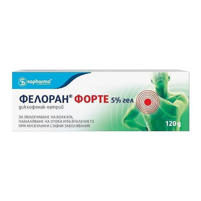 ФЕЛОРАН ФОРТЕ 5% гел 120гр