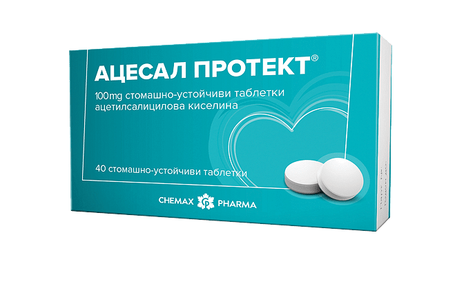 АЦЕСАЛ ПРОТЕКТ ТБ.100МГ Х 40