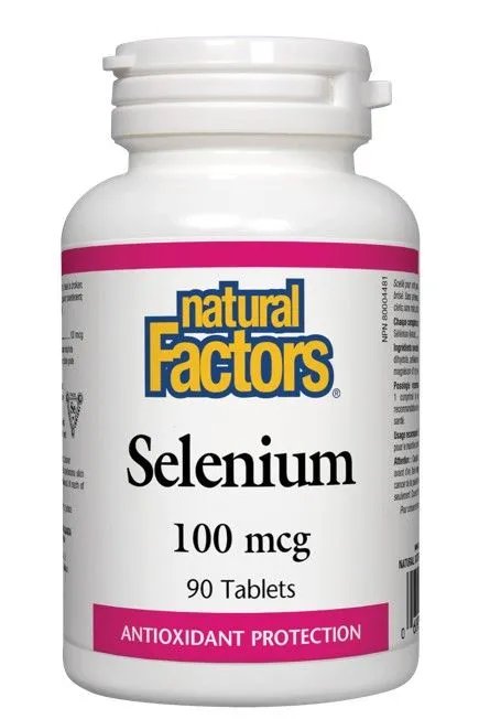 СЕЛЕН 100 mcg Х 90 ТАБЛ.NATURAL FACTORS