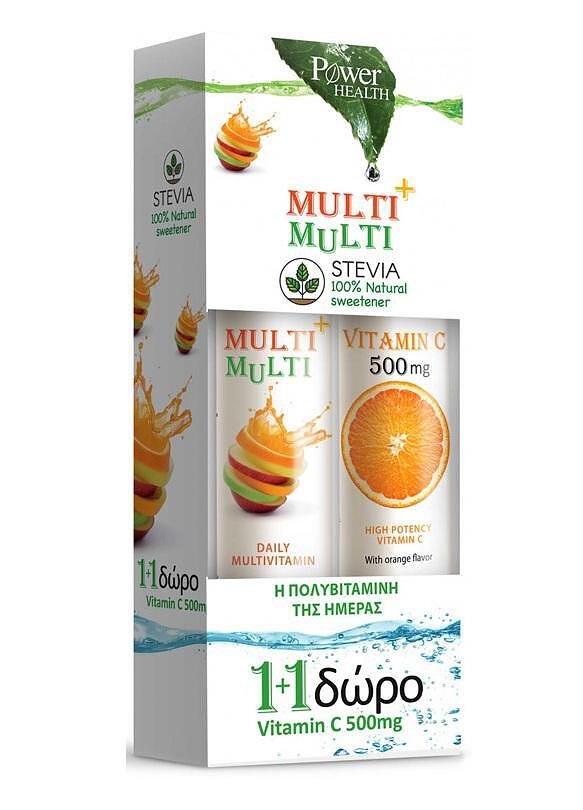 МУЛТИ+МУЛТИ еферв.табл. х 24+ВИТ. С 500мг. еферв.табл. х20