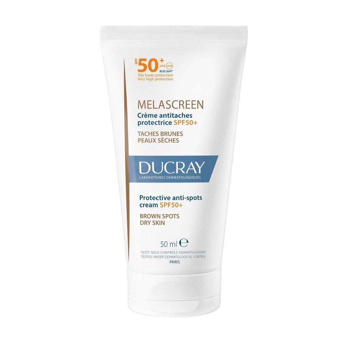 ДЮКРЕ MELASCREEN UV SPF50+ КРЕМ ПРОТИВ ПЕТНА ЗА СУХА КОЖА 50мл