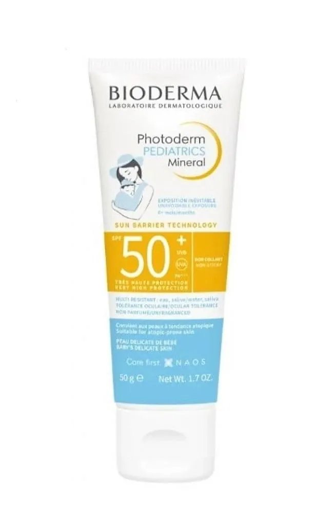 БИОДЕРМА PHOTODERM PEDIATRICS MINERAL SPF 50+ 50г