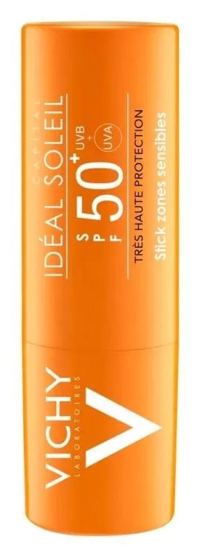 ВИШИ SOLEIL SPF50+ СТИК за чувствителни зони 9г.