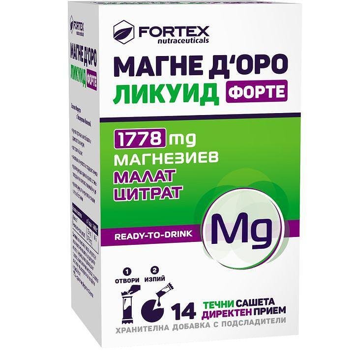 МАГНЕ Д'ОРО ФОРТЕ ТЕЧНИ САШЕ Х 14