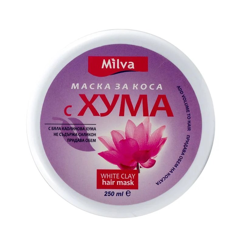 МАСКА ЗА КОСА С ХУМА 250мл.MILVA