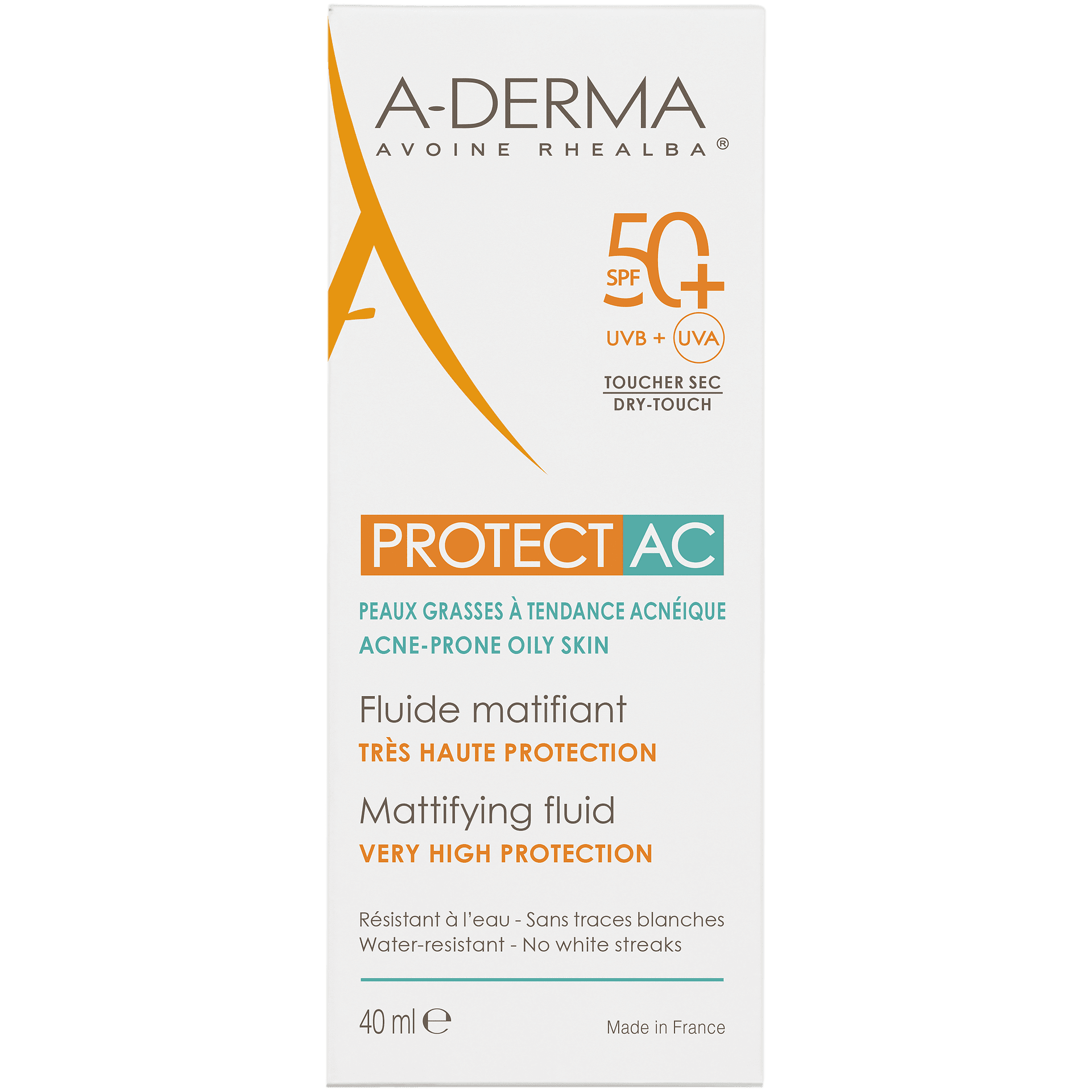 А-ДЕРМА BIOLOGY AC PROTECT ФЛУИД ЗА КОЖА С АКНЕ 40мл