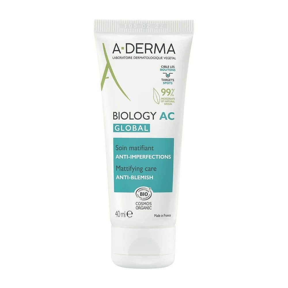 А-ДЕРМА BIOLOGY AC GLOBAL КРЕМ ЗА КОЖА С АКНЕ 40мл