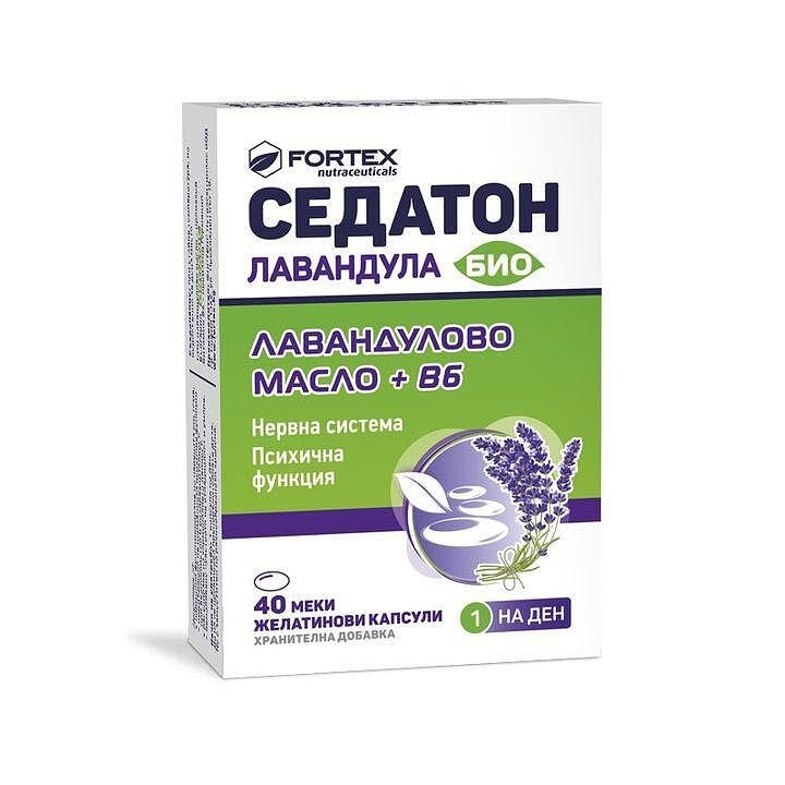 СЕДАТОН ЛАВАНДУЛА капс.х40