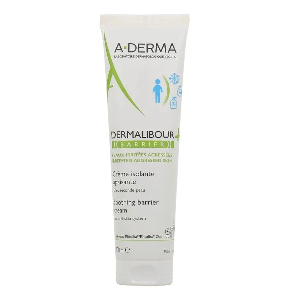 A-DERMA DERMALIBOUR+BARRIER ИЗОЛИРАЩ КРЕМ 100мл