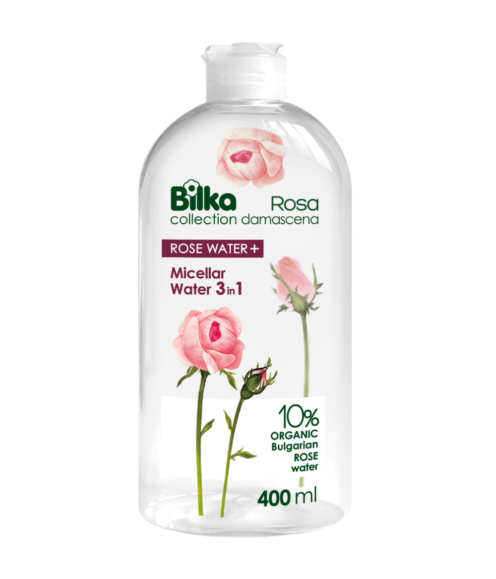 БИЛКА АКВА МИЦ. ВОДА 3в1 РОЗА 400мл
