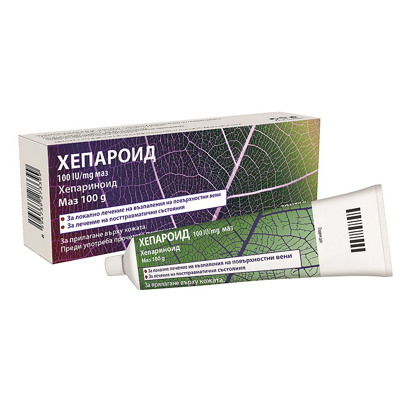 ХЕПАРОИД ЗЕНТИВА 100IU/МГ МАЗ 100Г Х 1