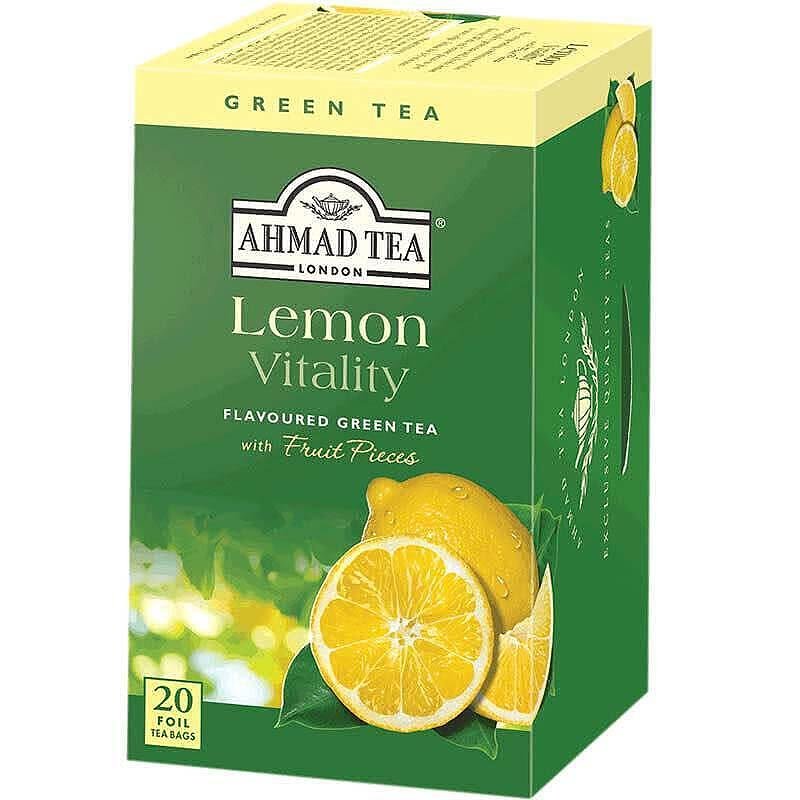 ЧАЙ ЗЕЛЕН лимон AHMAD TEA 20бр