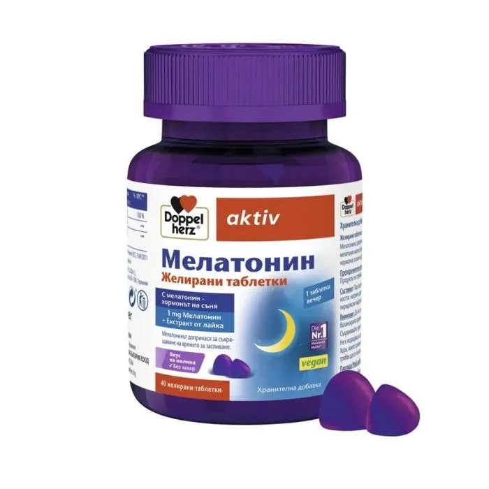 ДОПЕЛХЕРЦ АКТИВ МЕЛАТОНИН желирани тб. х 40