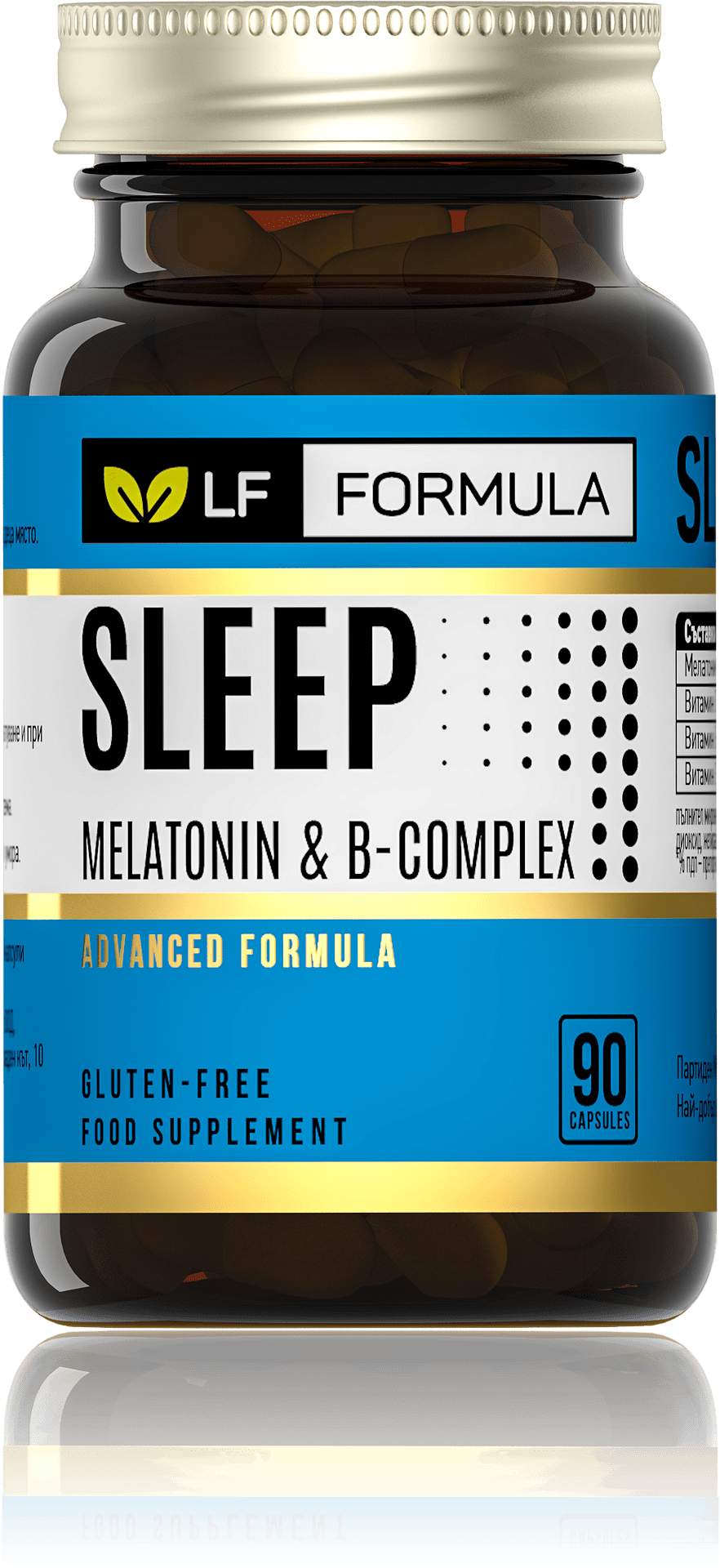 Хранителна добавка LF Formula - Sleep, 90 капсули