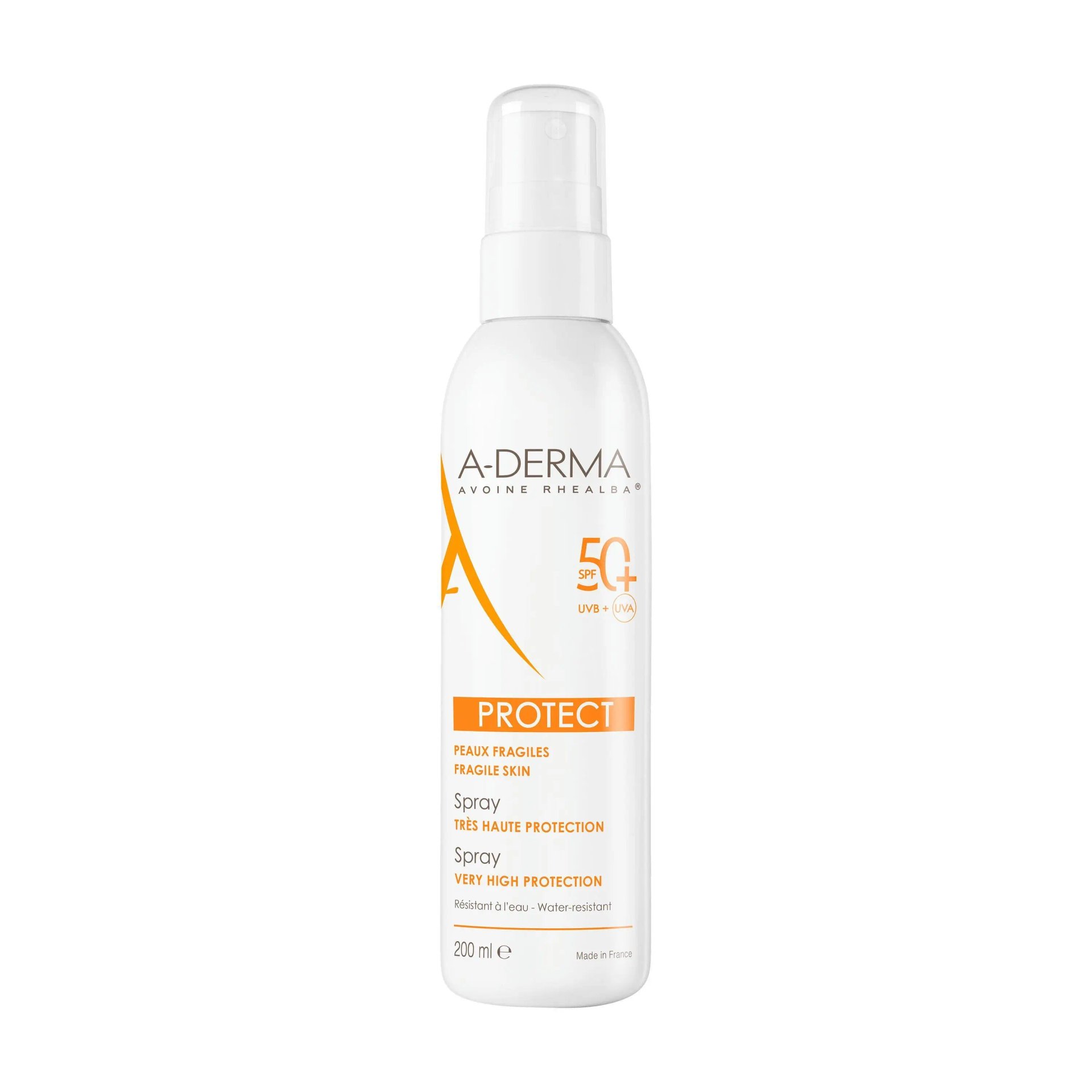А-ДЕРМА SUN PROTECT SPF50+ СЛЪНЦЕЗАЩИТЕН СПРЕЙ 200мл
