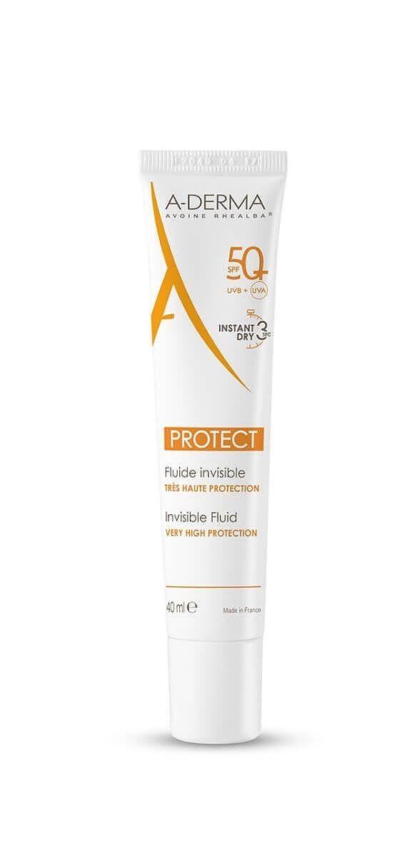 А-ДЕРМА ПРОМО PROTECT НЕВИДИМ ФЛУИД SPF50+ 40мл