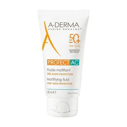 А-ДЕРМА PROTECT AC МАТ ФЛУИД SPF 50+ 40мл