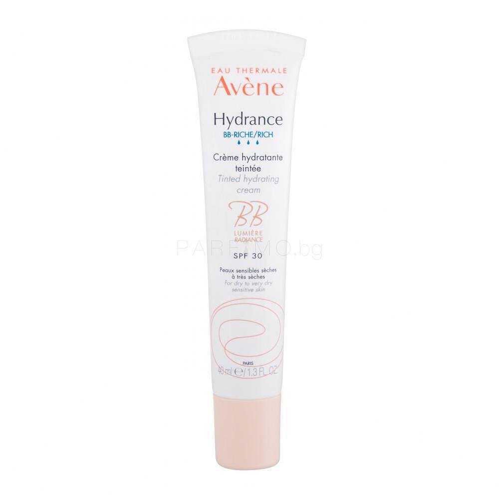 АВЕН HYDRANCE RICHE BB SPF30 ХИДРАТИРАЩА ТОНИРАН КРЕМ 40мл