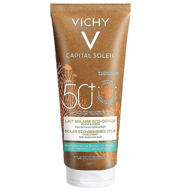 ВИШИ SOLEIL SPF50+ МЛЯКО тяло 200мл. ЕКО ОПАКОВКА