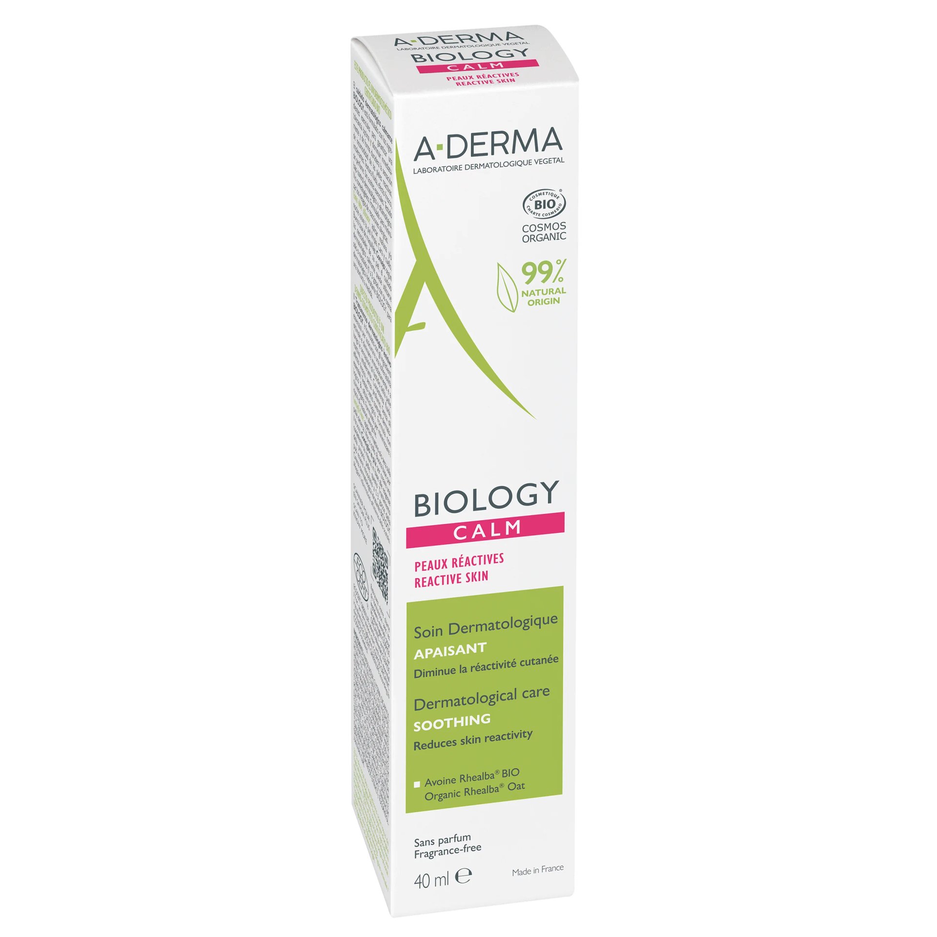 А-ДЕРМА BIOLOGY CALM УСПОКЯВАЩА ГРИЖА 40мл