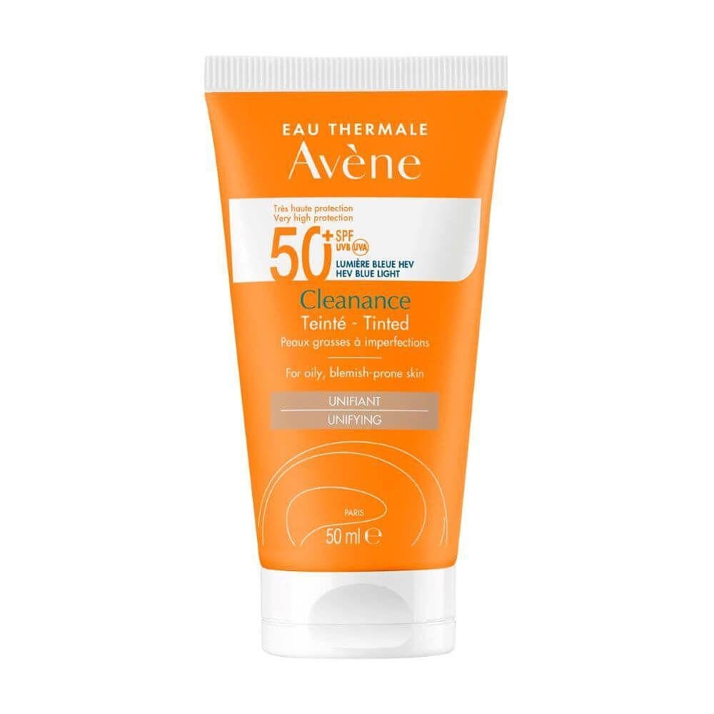 АВЕН SUN CLEANANCE СЛЪНЦЕЗАЩИТЕН ТОНИРАН КРЕМ SPF 50+ 50мл