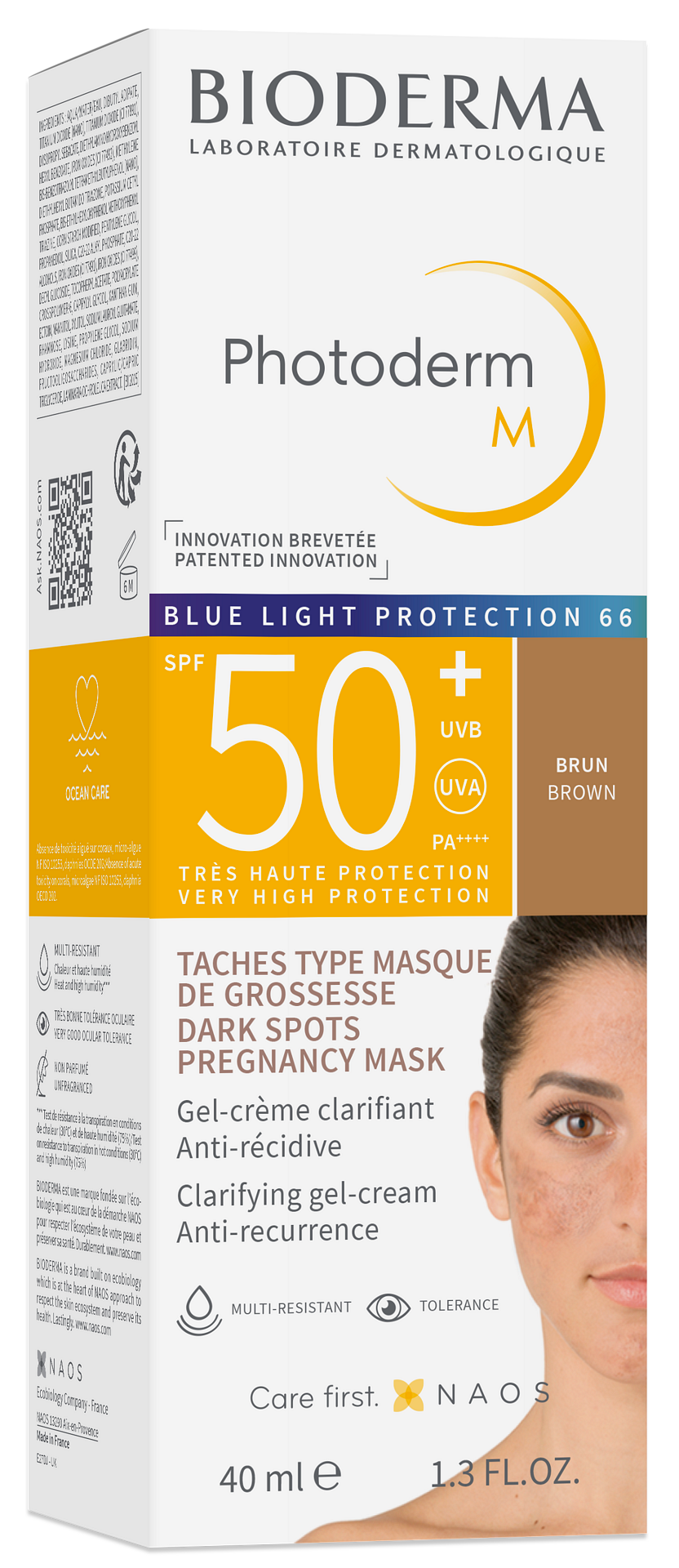 БИОДЕРМА PHOTODERM M ГЕЛ-КРЕМ ТЪМЕН ЦВЯТ SPF 50+ 40мл