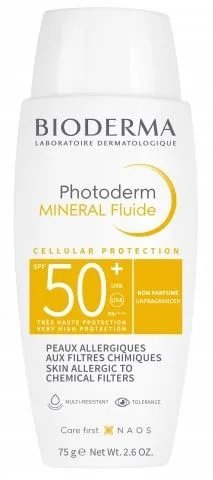 БИОДЕРМА PHOTODERM МИНЕРАЛЕН ФЛУИД SPF50+ 75г