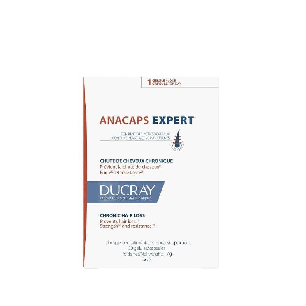 ДЮКРЕ ANACAPS EXPERT ХРАНИТЕЛНА ДОБАВКА ЗА КОСА И НОКТИ 30капсули