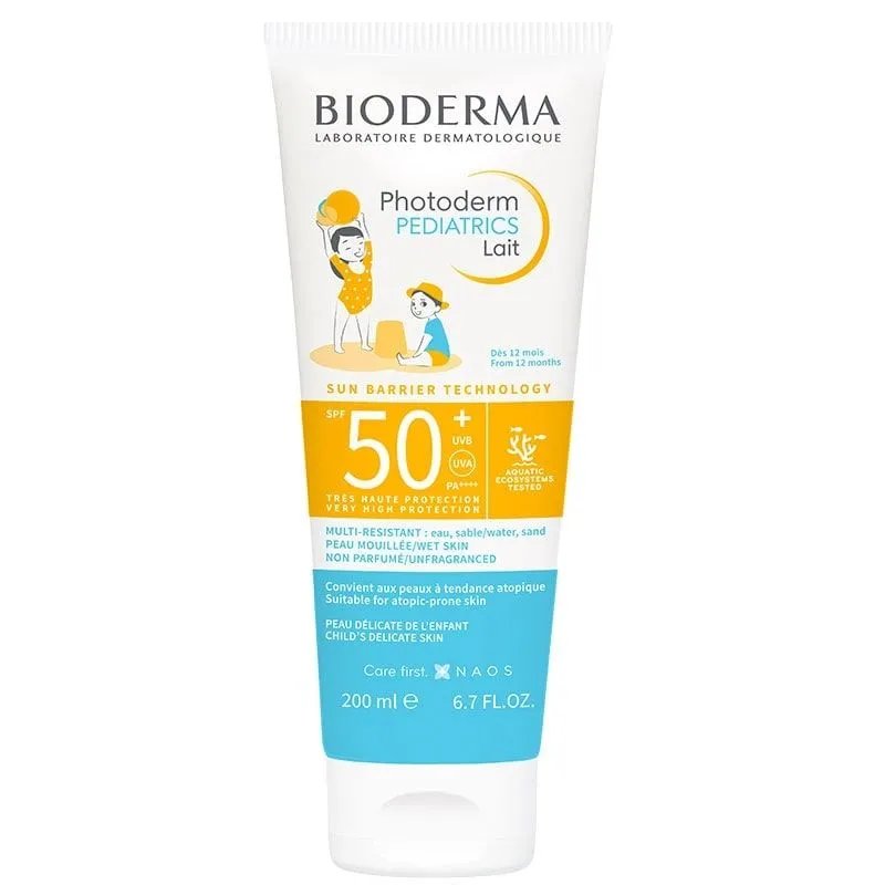БИОДЕРМА PHOTODERM ПЕДИАТРИКС МЛЯКО SPF 50+ - 200 мл