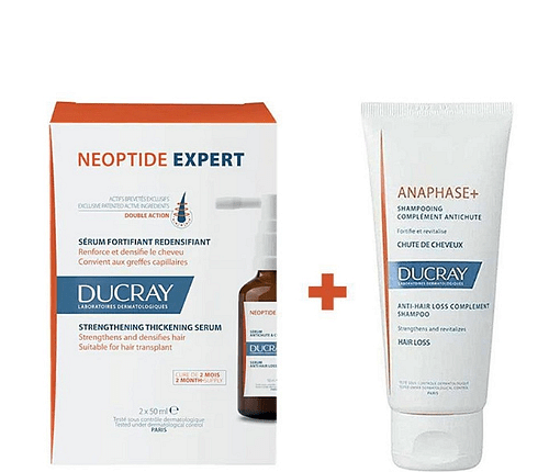 ДЮКРЕ ПРОМО NEOPTID EXPERT SERUM 2X50ML +ANAPHASE ШАМПОАН 200мл