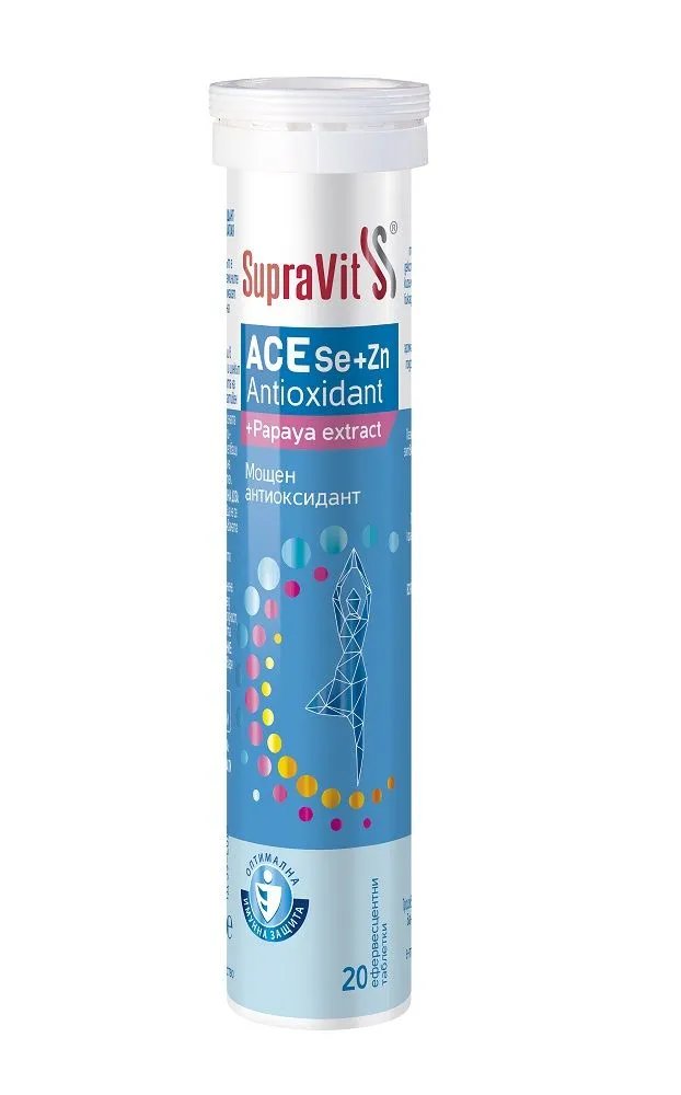 СУПРАВИТ ACE+Zn+Se ефф.табл. x 20