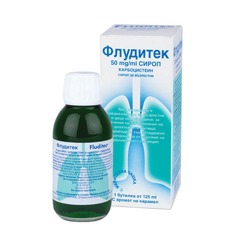 ФЛУДИТЕК сироп 5%-125мл